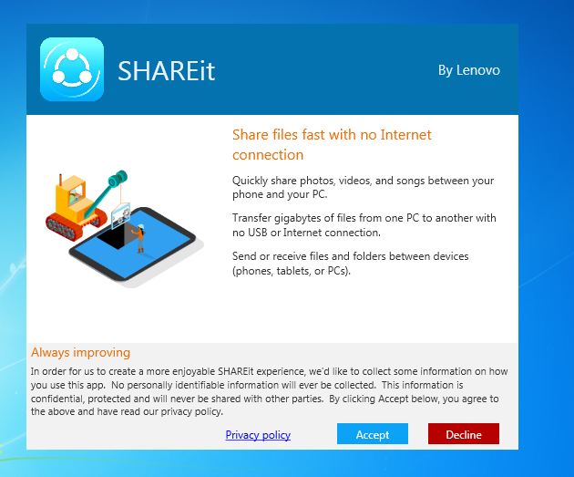 Shareit app download for mobile apk pc